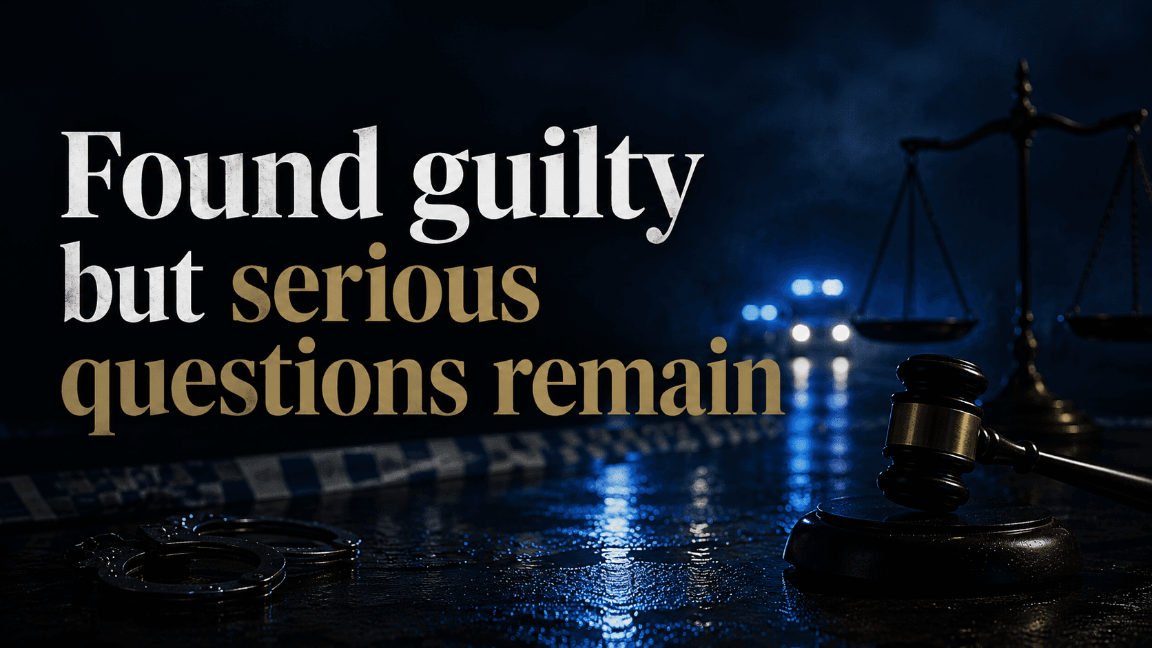 Found Guilty, But Serious Questions Remain