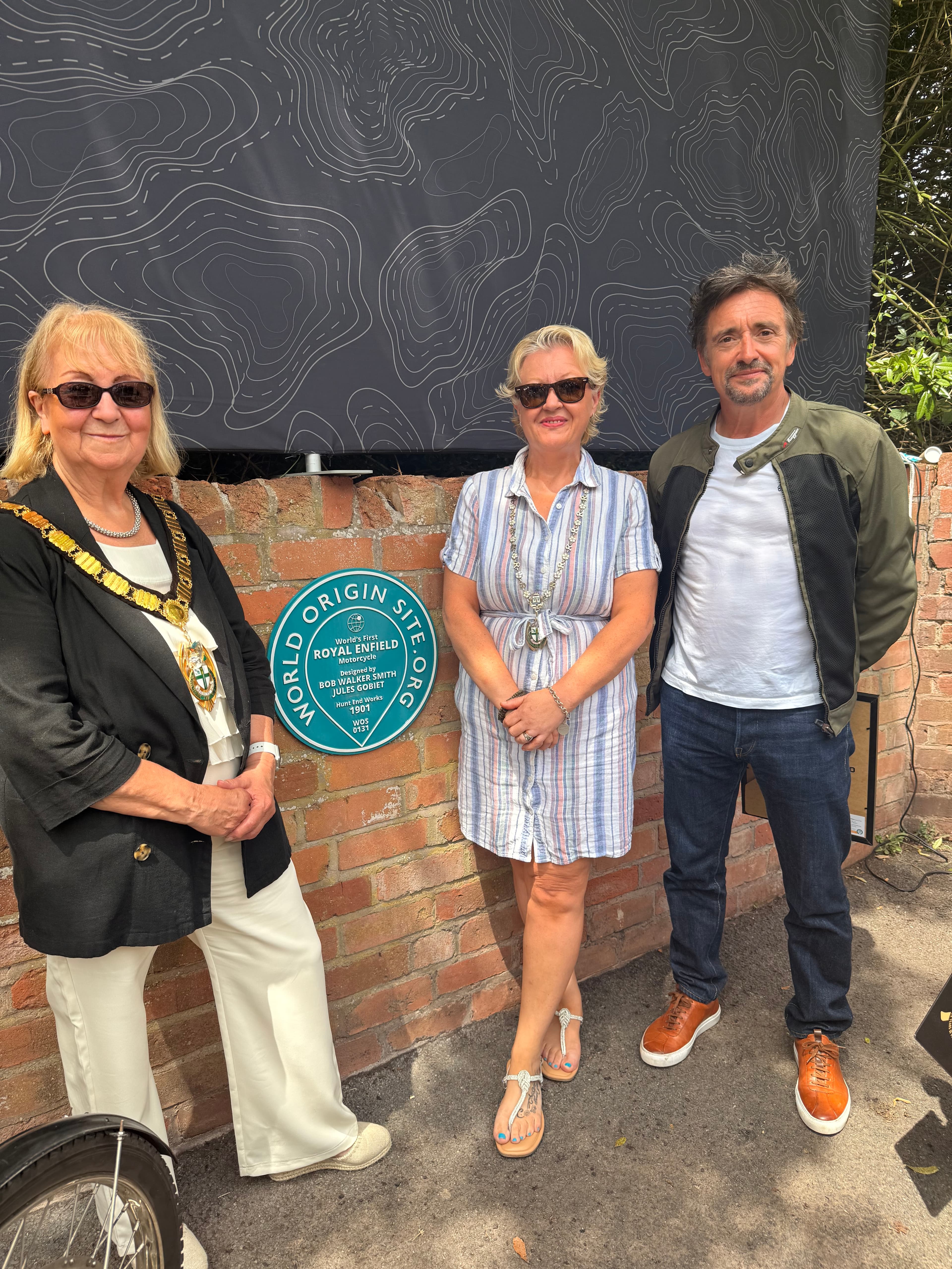 Day as consort to Mayor Eacock ended with meeting a surprise guest - Richard Hammond.